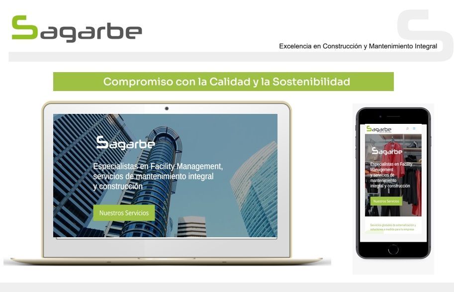 Sagarbe, nueva imagen y nueva web