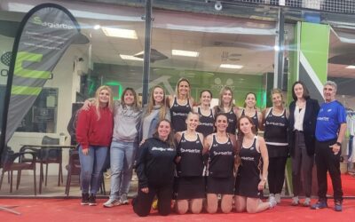 Debut con victoria del equipo femenino absoluto en las Series Nacionales de Pádel