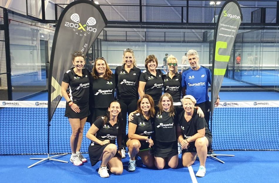 Sagarbe patrocina a tres equipos en la Liga Series Nacionales de pádel