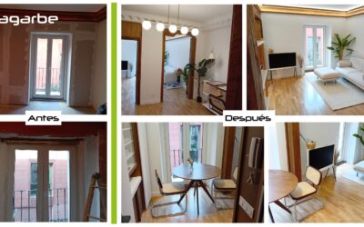 Transformación de un piso antiguo en un espacio moderno y funcional