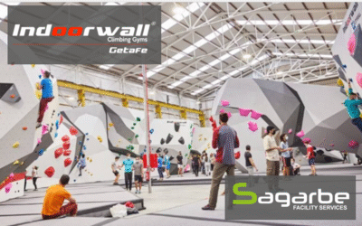 Sagarbe elegido para el mantenimiento integral del Rocódromo Indoorwall Getafe