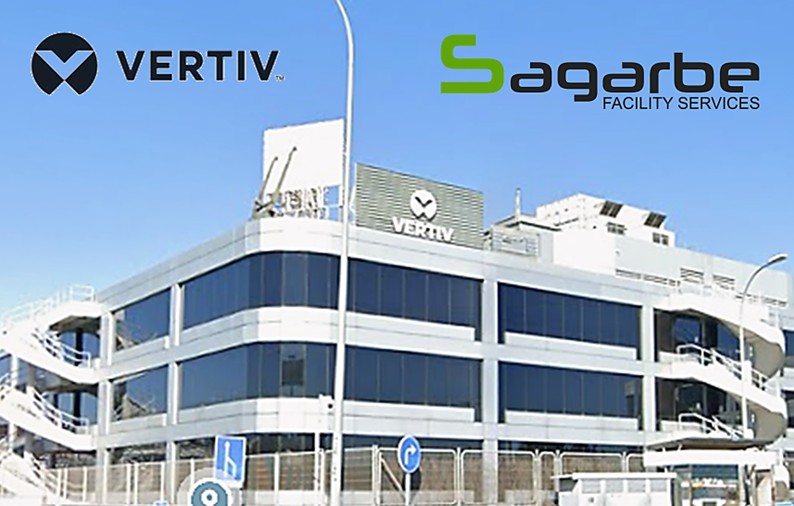Sagarbe asume el mantenimiento de las oficinas de Vertiv Spain en Madrid