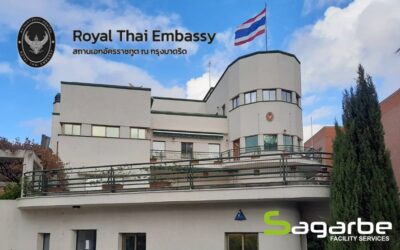 Sagarbe realizará el mantenimiento integral de la Real Embajada de Tailandia y la Residencia del Embajador en Madrid