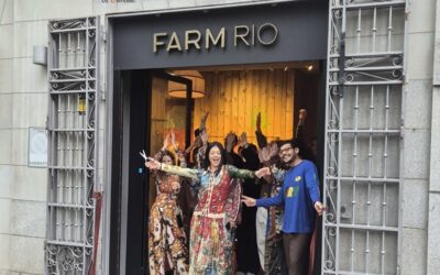 Sagarbe participa en la apertura de la nueva tienda de FARM Rio en la calle Serrano de Madrid
